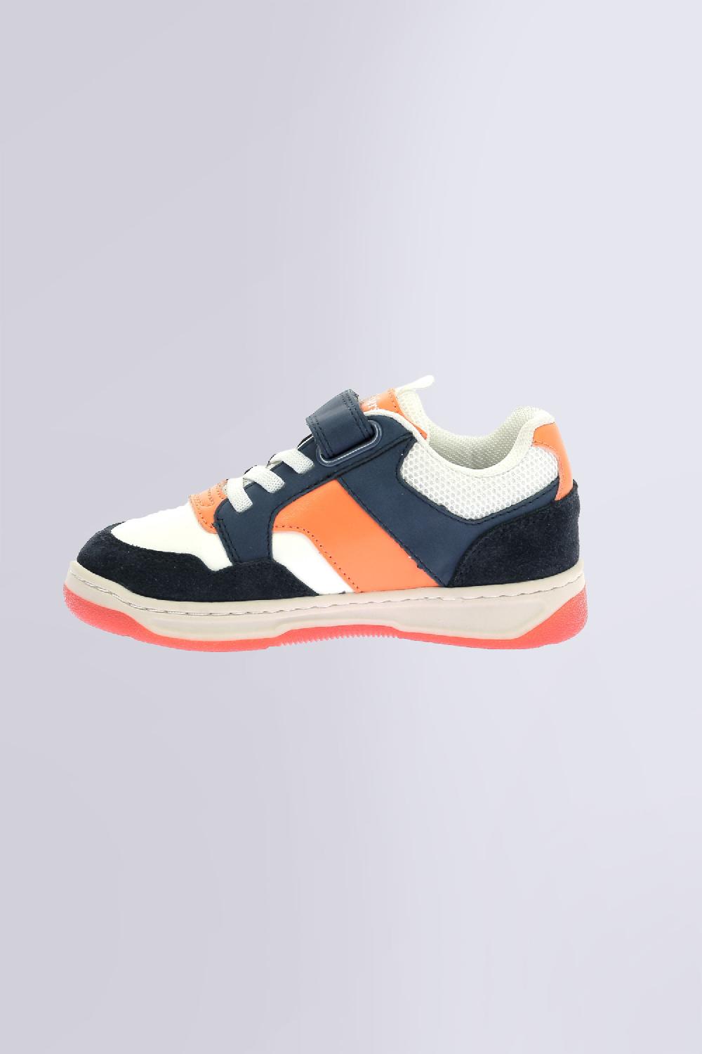 Kickers Kickarting Marine Blanc Orange