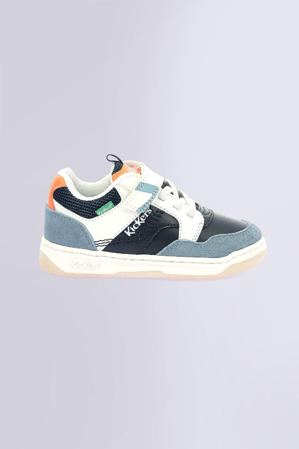 Kickers Kickarting Marine Blanc Orange