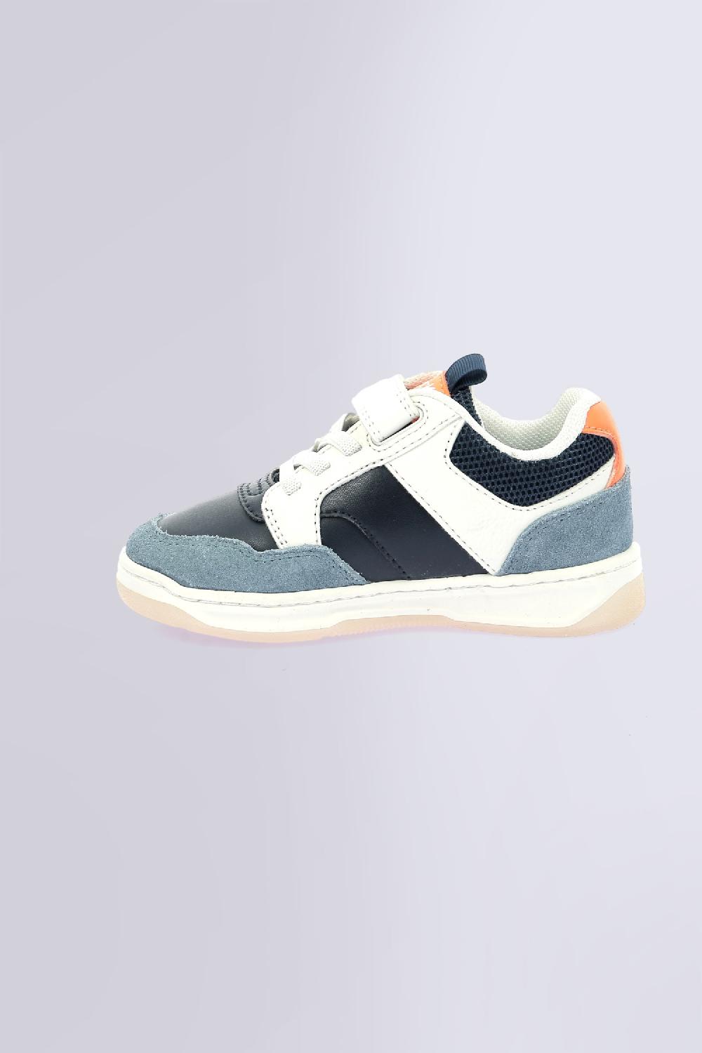 Kickers Kickarting Marine Blanc Orange