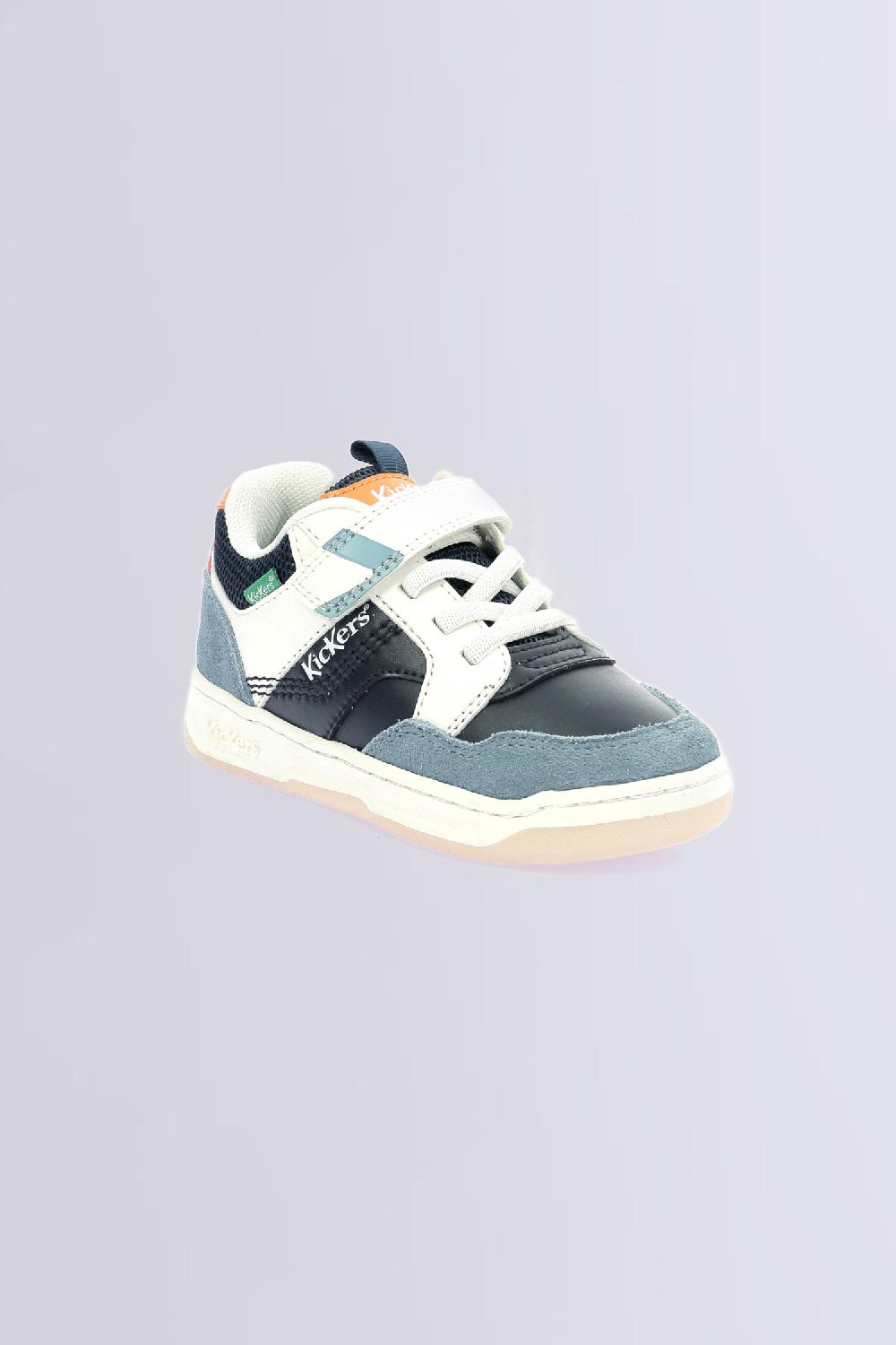 kickers Kickarting Marine blanc orange