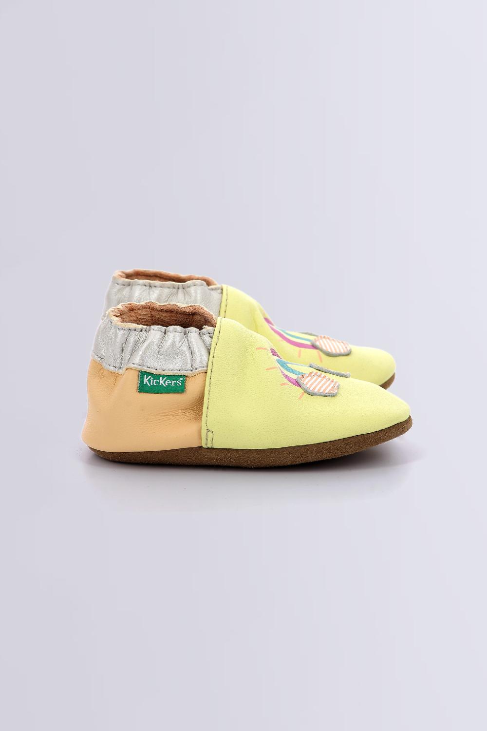 Kickers Kickbaby Rainbo Jaune