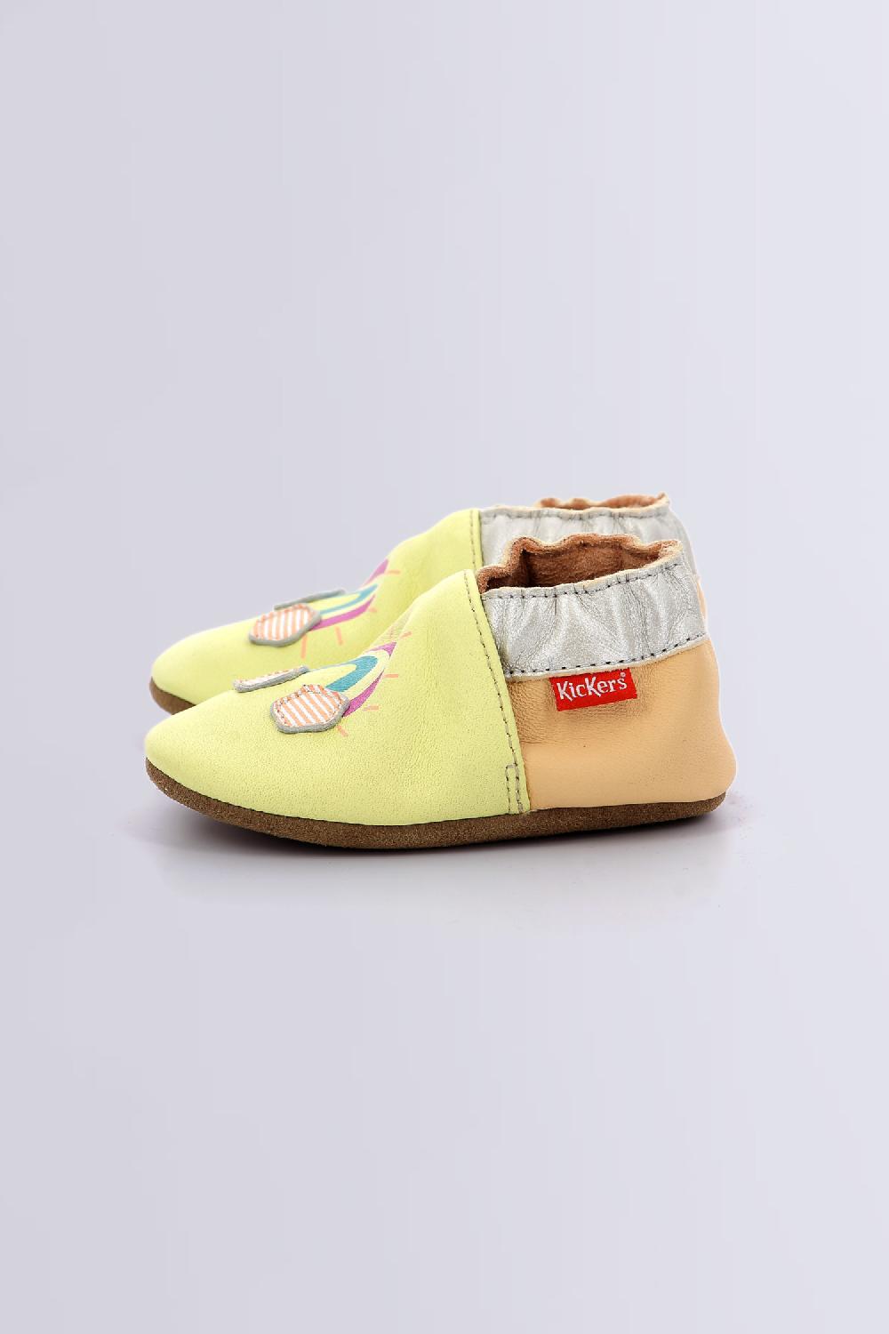Kickers Kickbaby Rainbo Jaune
