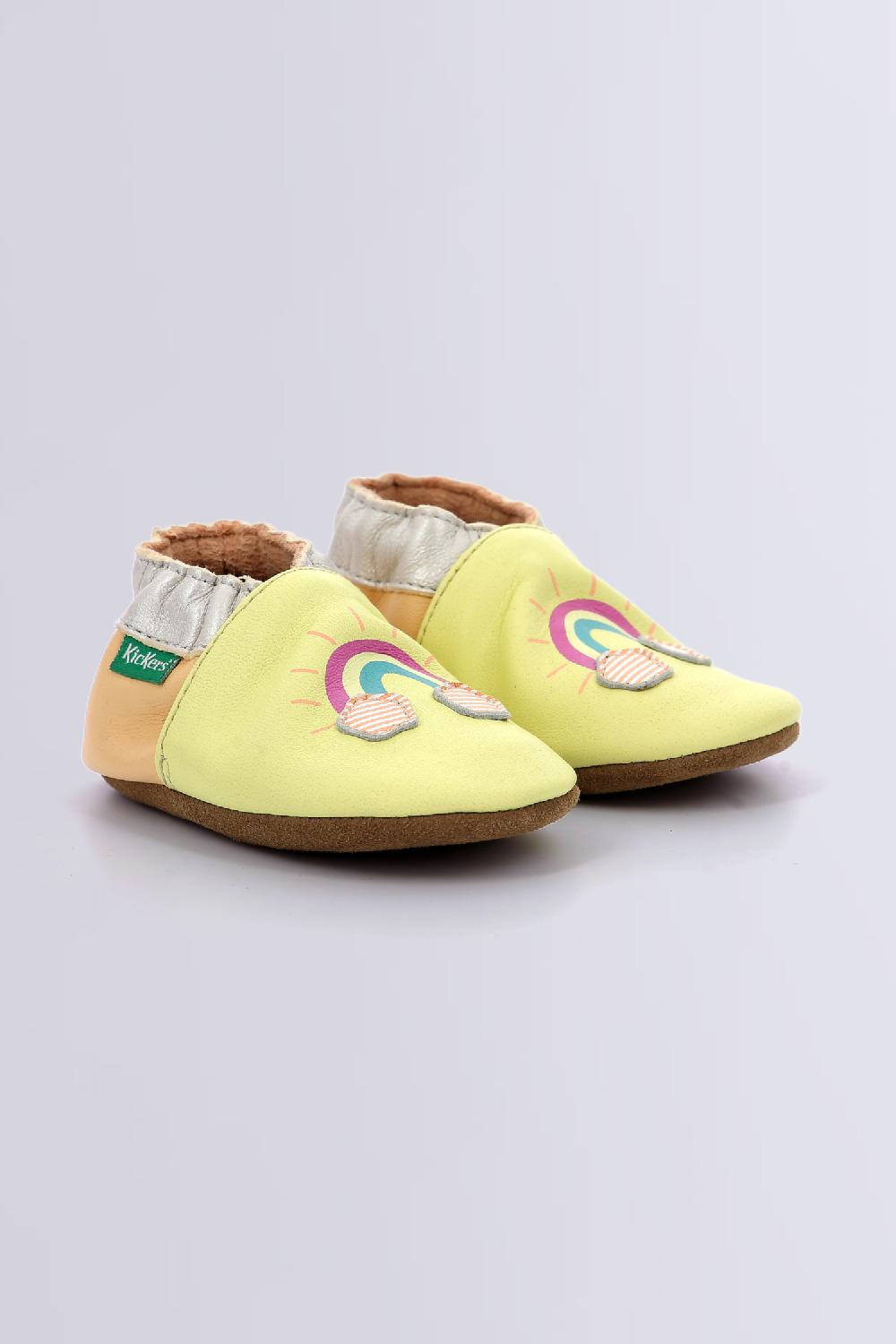 kickers Kickbaby rainbo Jaune