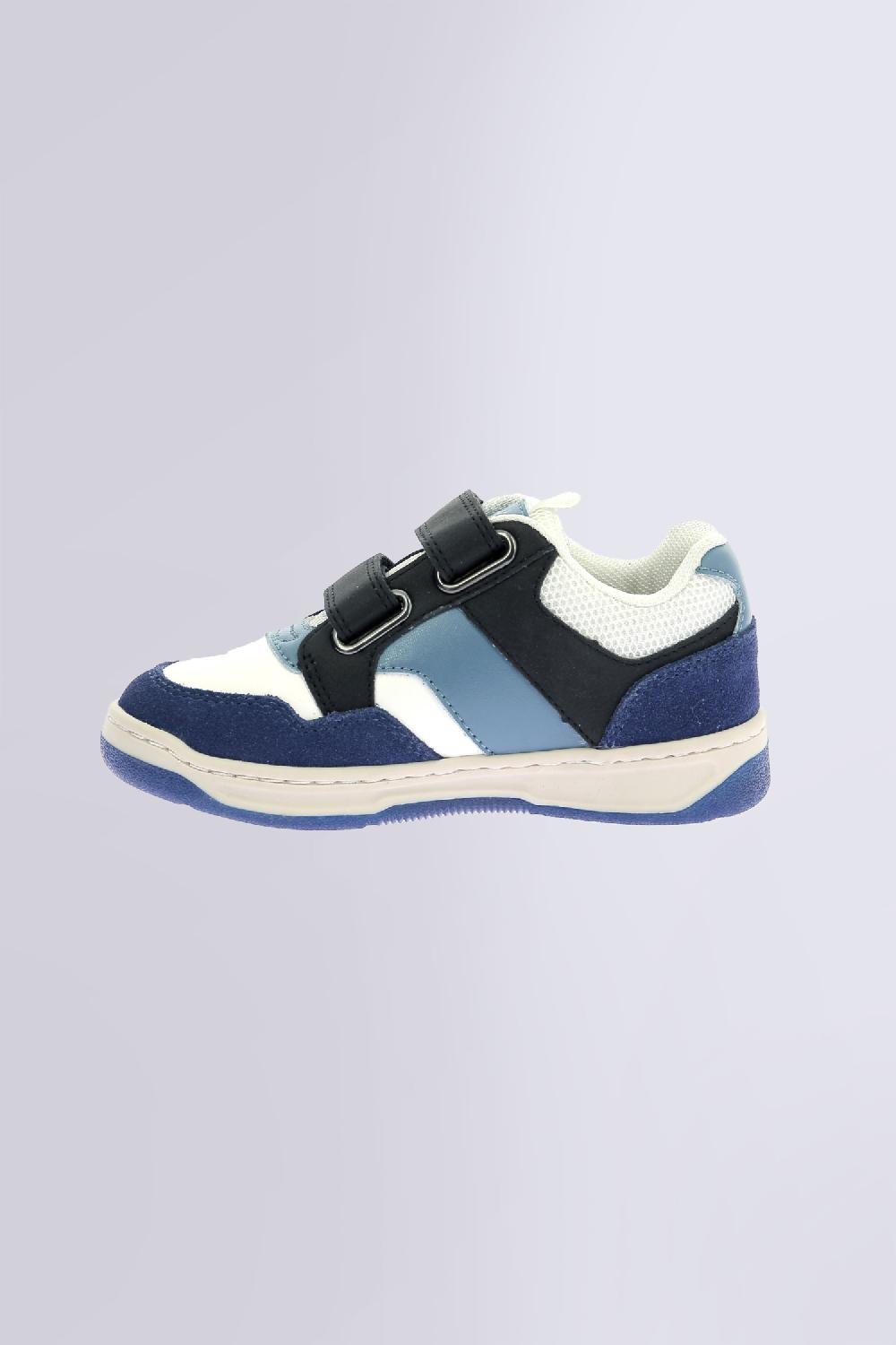 Kickers Kickbiking Bleu Noir Blanc