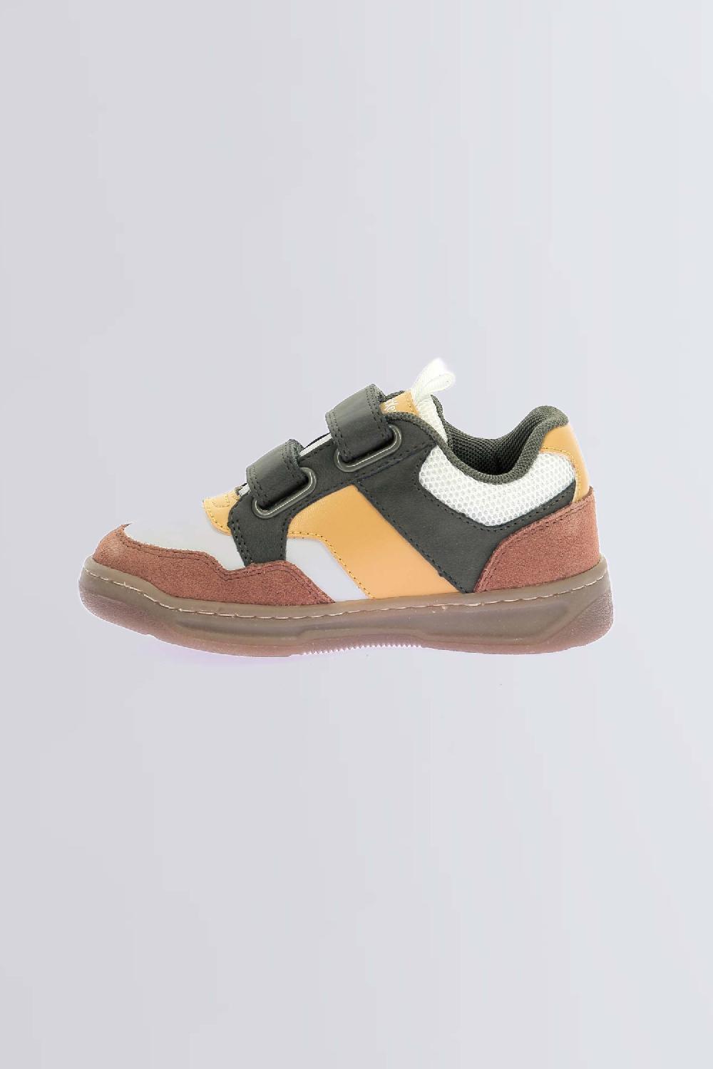 Kickers Kickbiking Marron Blanc