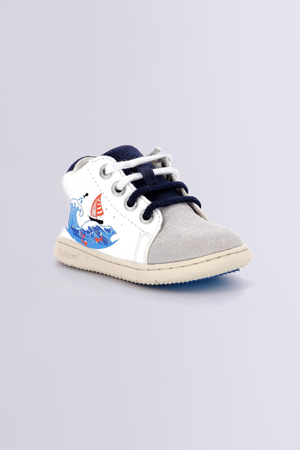 kickers Kickblace Blanc wave