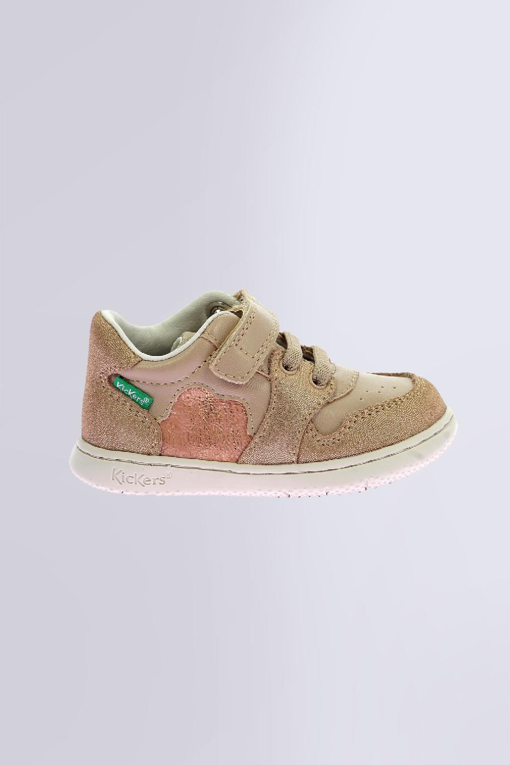 Kickers Kickbrownie Beige Saumon