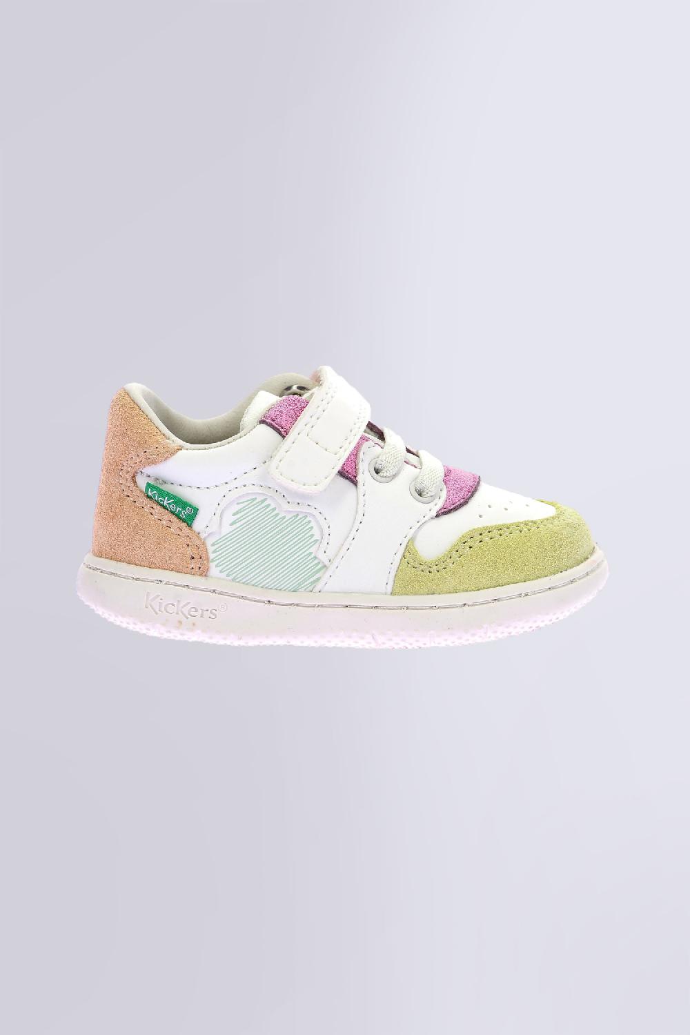 Kickers Kickbrownie Blanc Multicolore