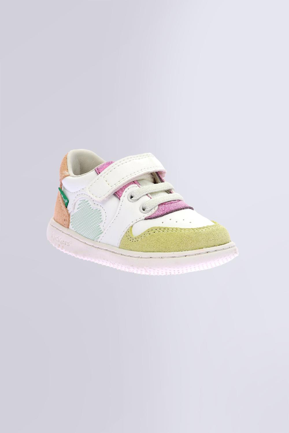 kickers Kickbrownie Blanc multicolore