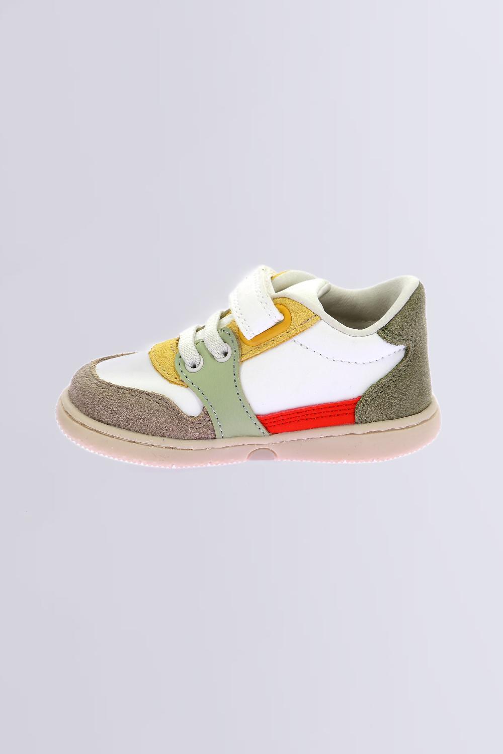 Kickers Kickbuvar Blanc Kaki Beige