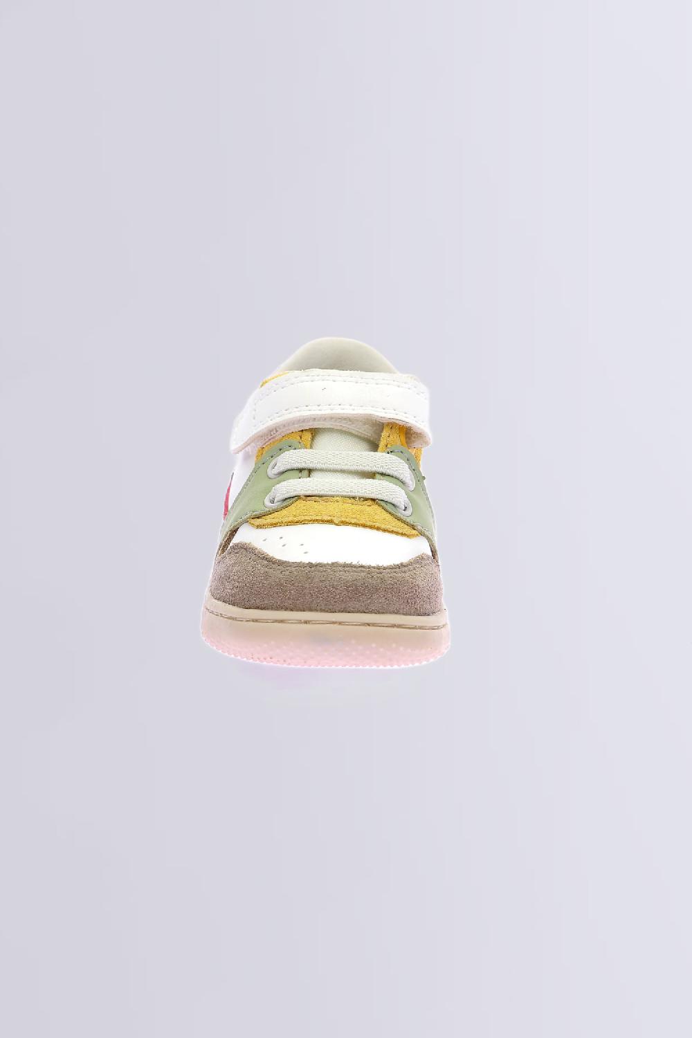 Kickers Kickbuvar Blanc Kaki Beige