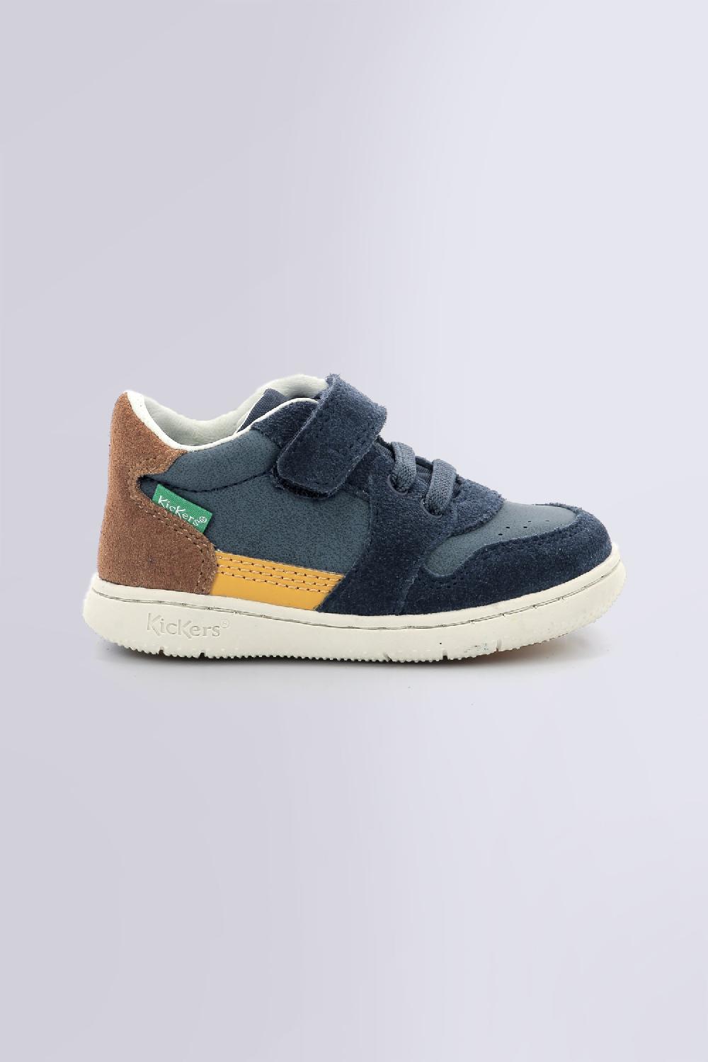 Kickers Kickbuvar Marine Noir Camel