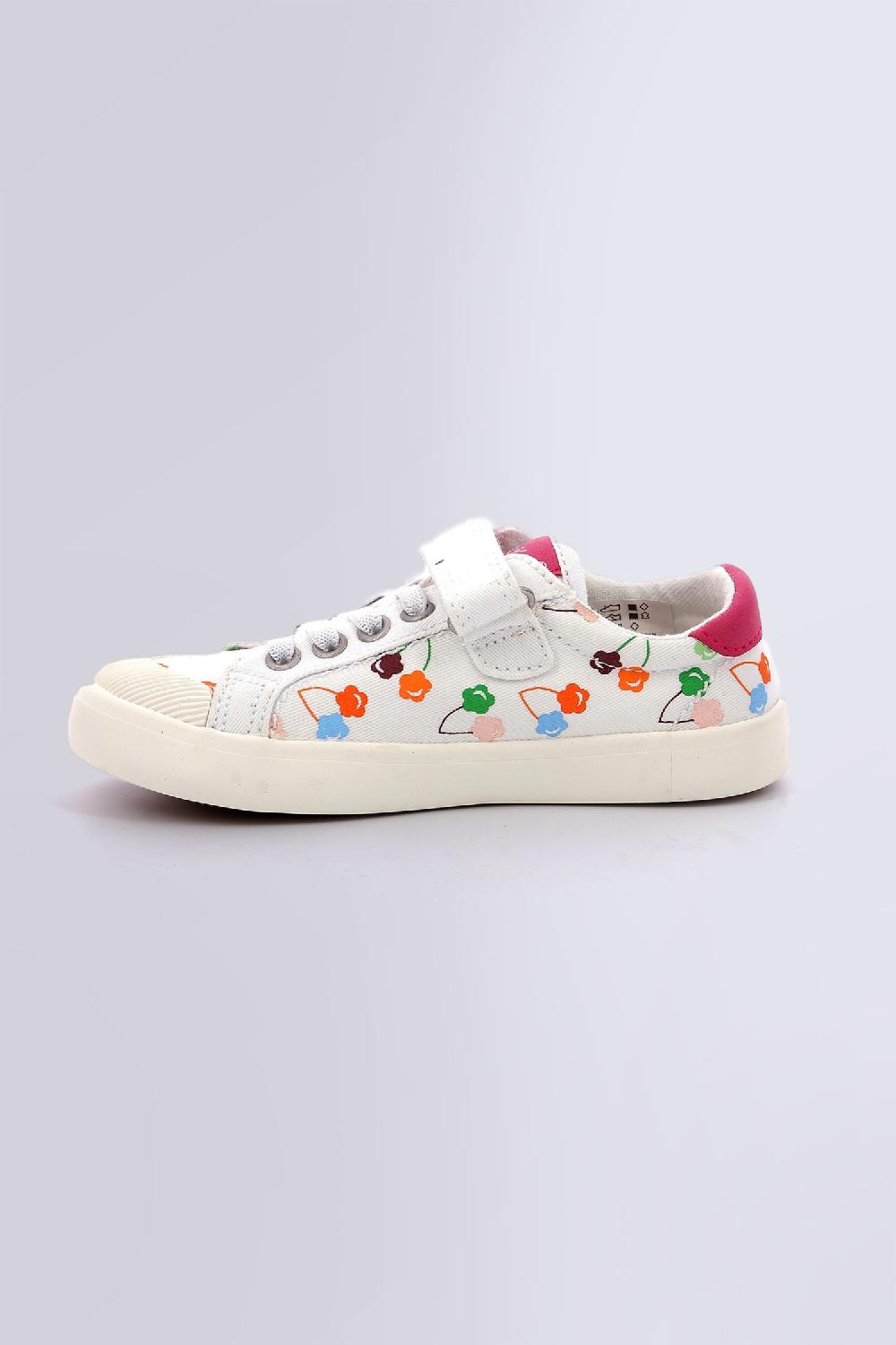 Kickers Kickgoldi Blanc Cerise