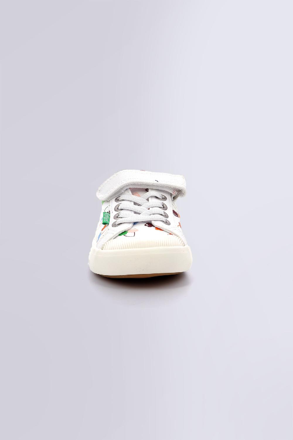 Kickers Kickgoldi Blanc Cerise