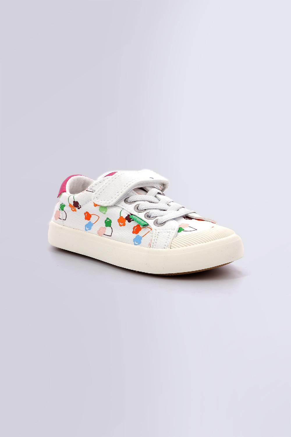 kickers Kickgoldi Blanc cerise