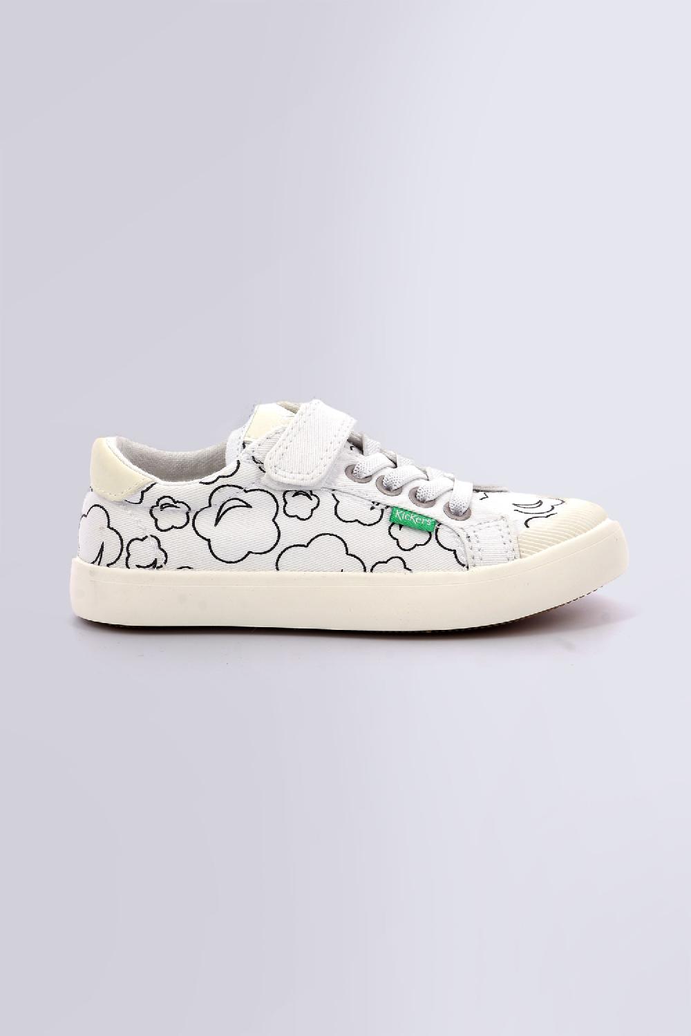 Kickers Kickgoldi Blanc Imprime