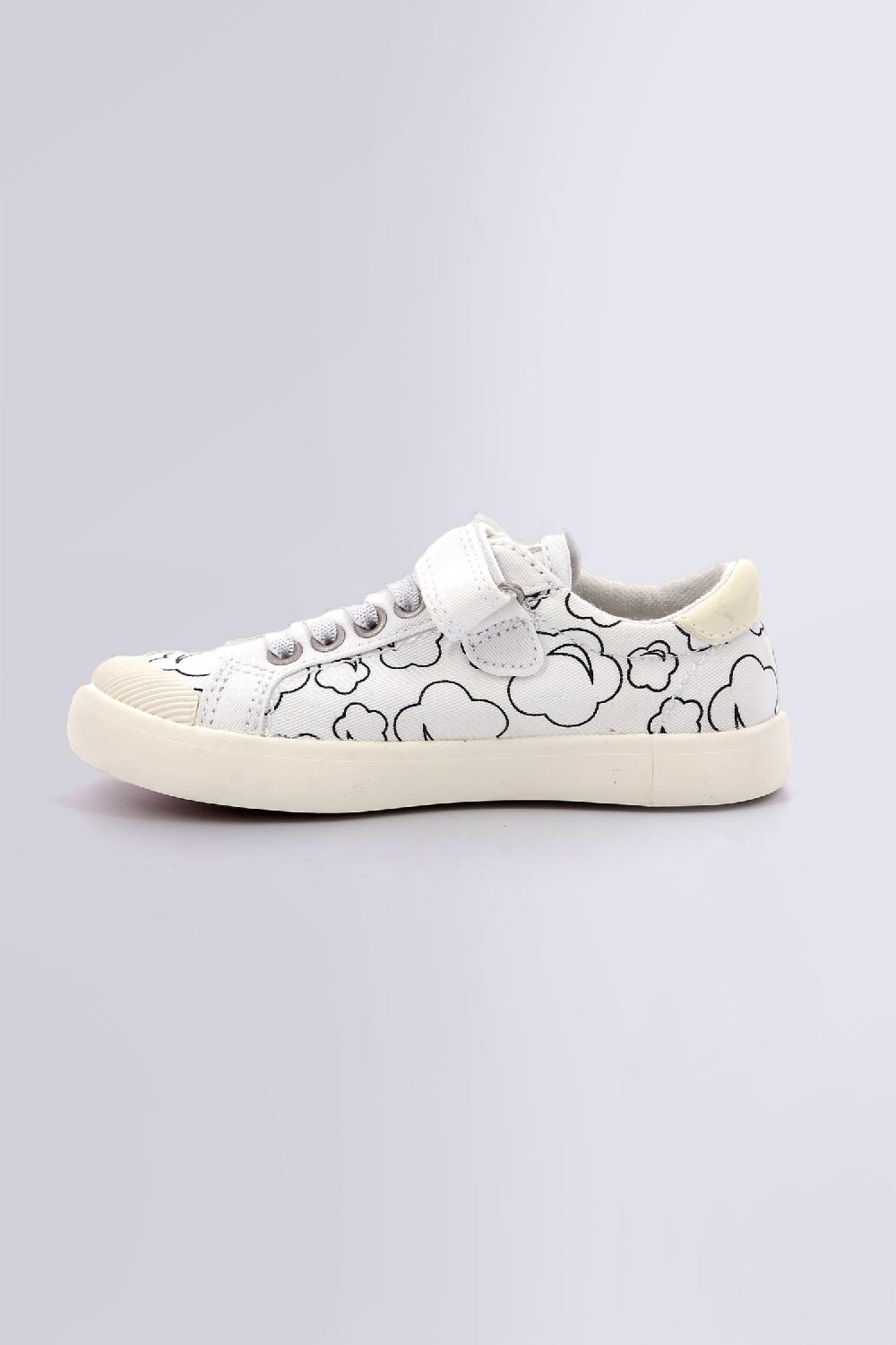 Kickers Kickgoldi Blanc Imprime