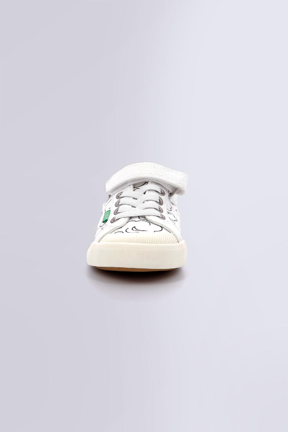 Kickers Kickgoldi Blanc Imprime