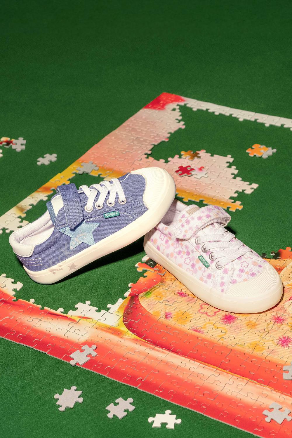 kickers Kickgoldi Bleu etoile