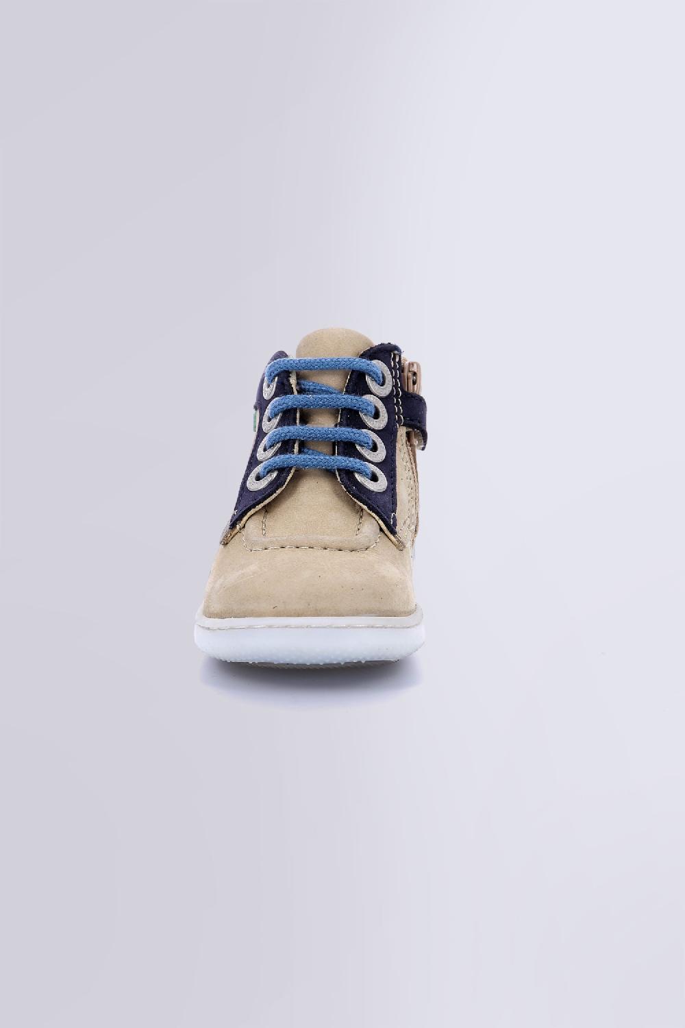 Kickers Kickiconic Beige Marine Bleu