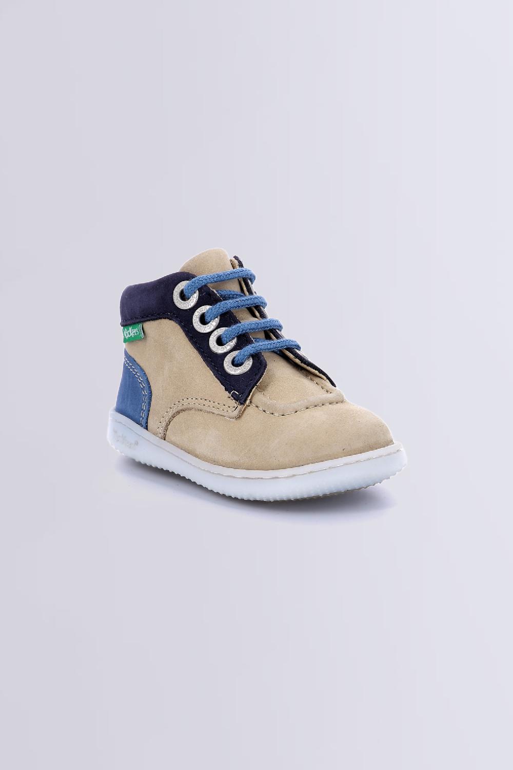 kickers Kickiconic Beige marine bleu