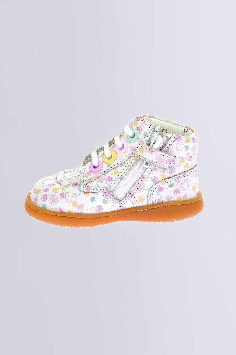 Kickers Kickiconic Blanc Imprime Festi Ete