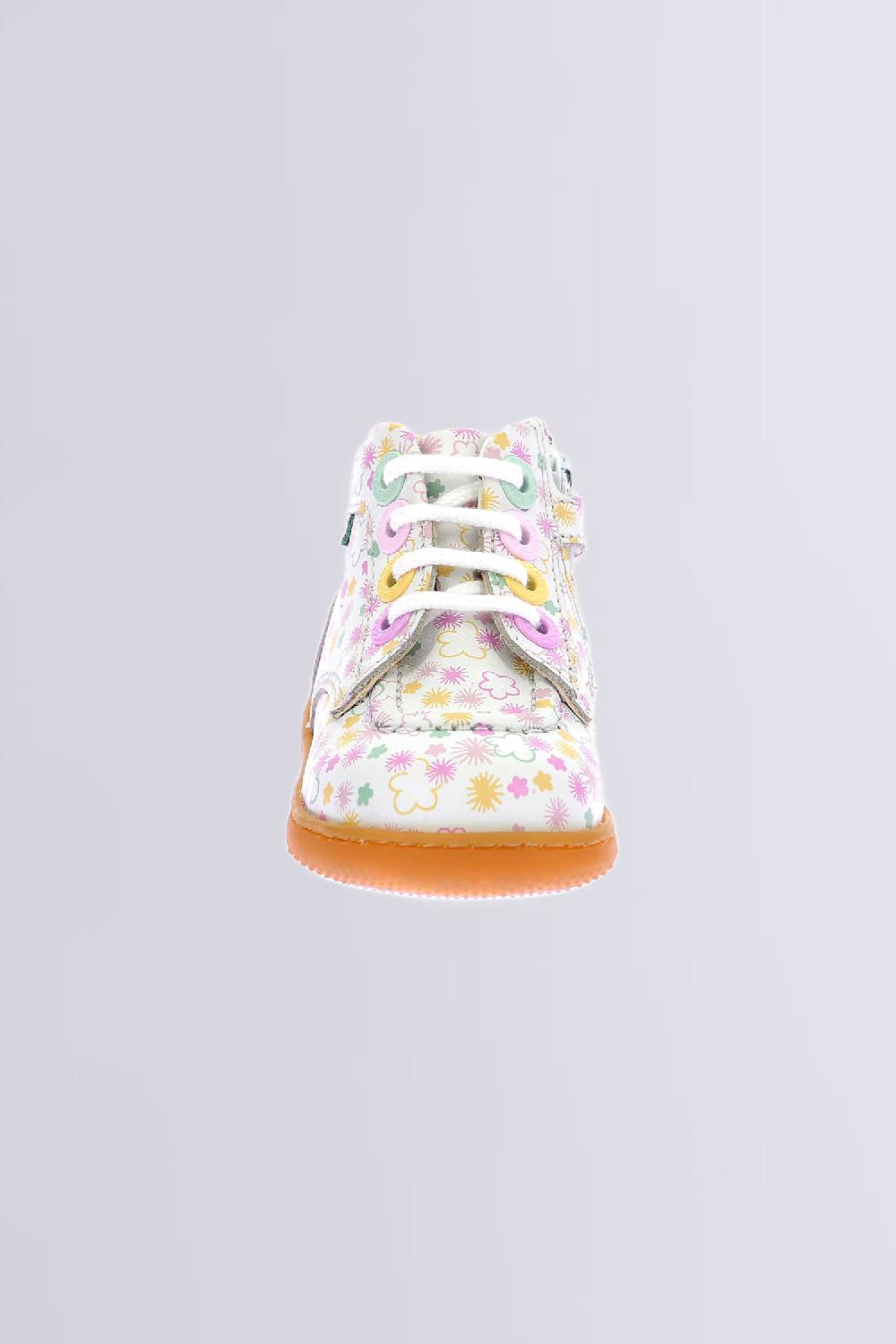 Kickers Kickiconic Blanc Imprime Festi Ete