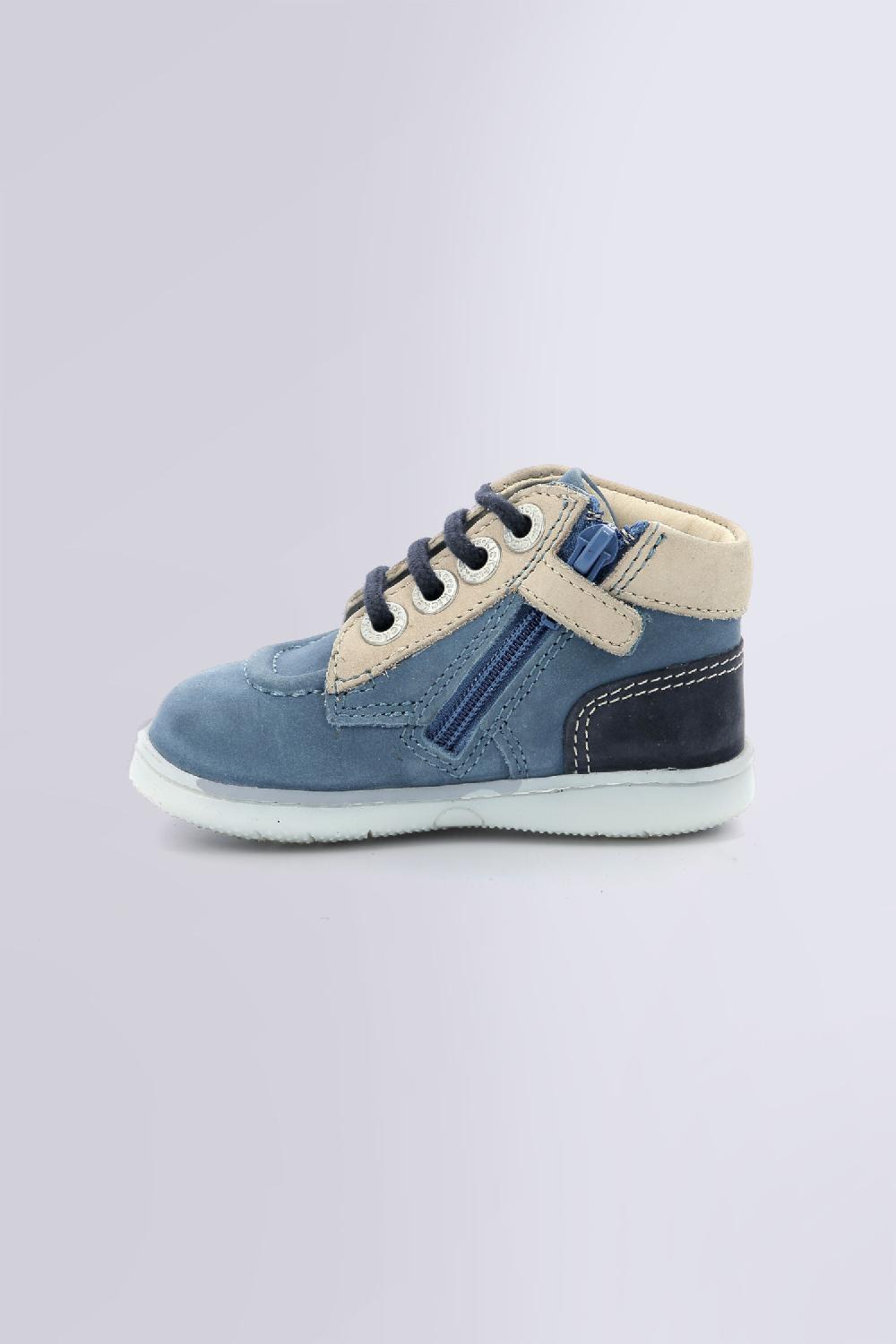 Kickers Kickiconic Bleu Beige Marine