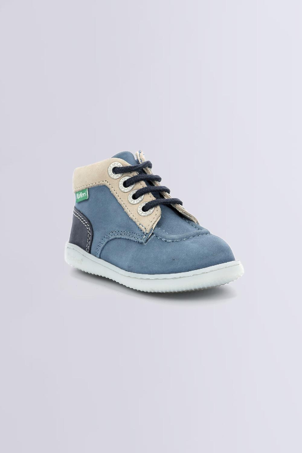kickers Kickiconic Bleu beige marine