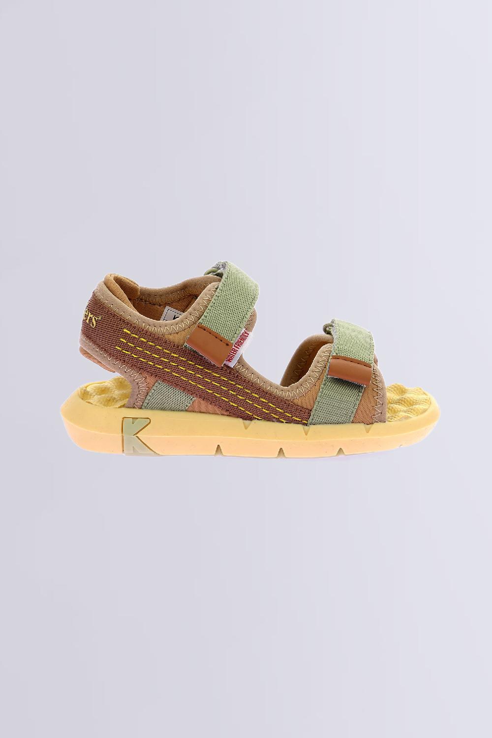 Kickers Kickjune Marron Vert