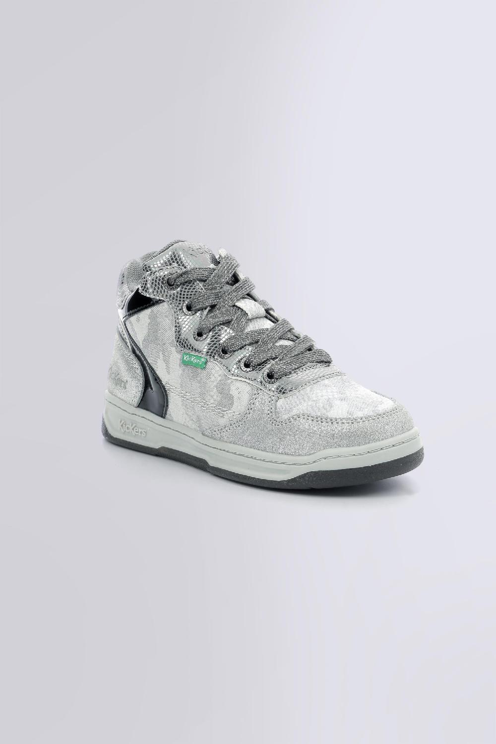 kickers KICKLAX ARGENT NOIR