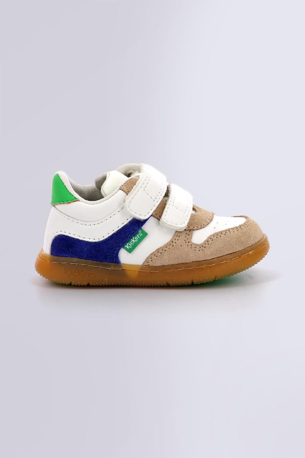 Kickers Kickmotion Beige Bleu Vert