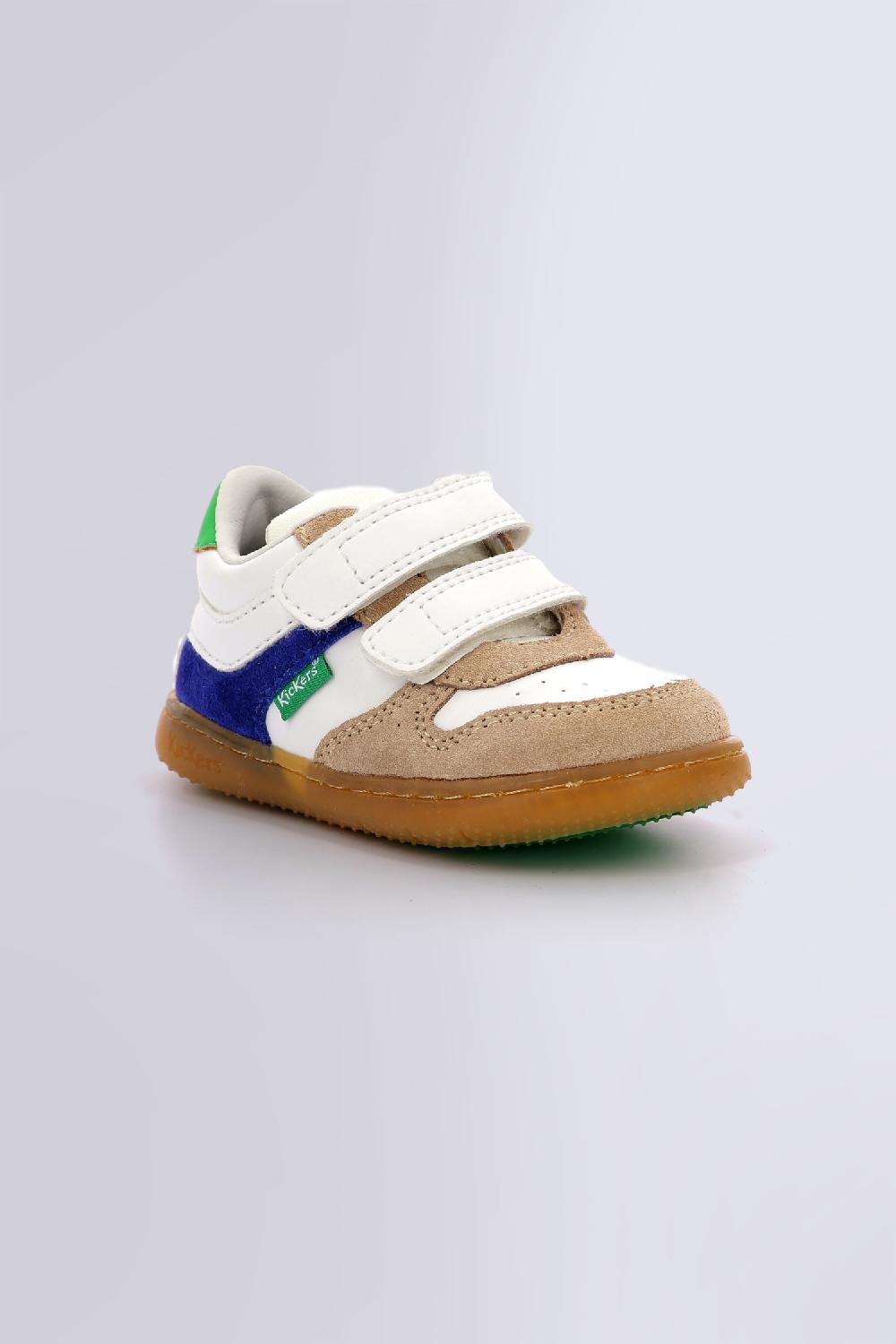 kickers Kickmotion Beige bleu vert