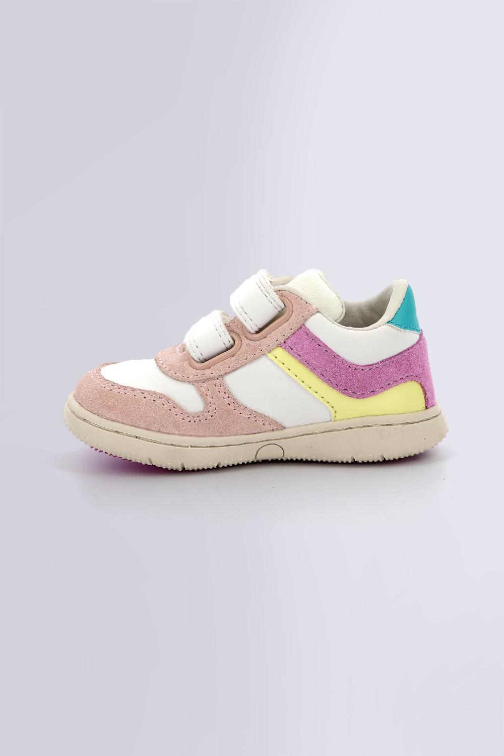 Kickers Kickmotion Beige Rose Jaune