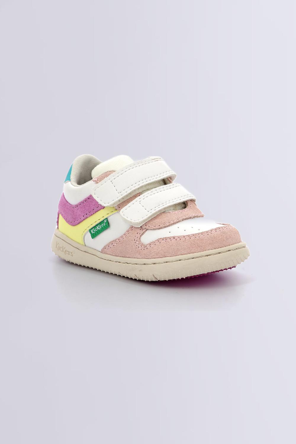 kickers Kickmotion Beige rose jaune