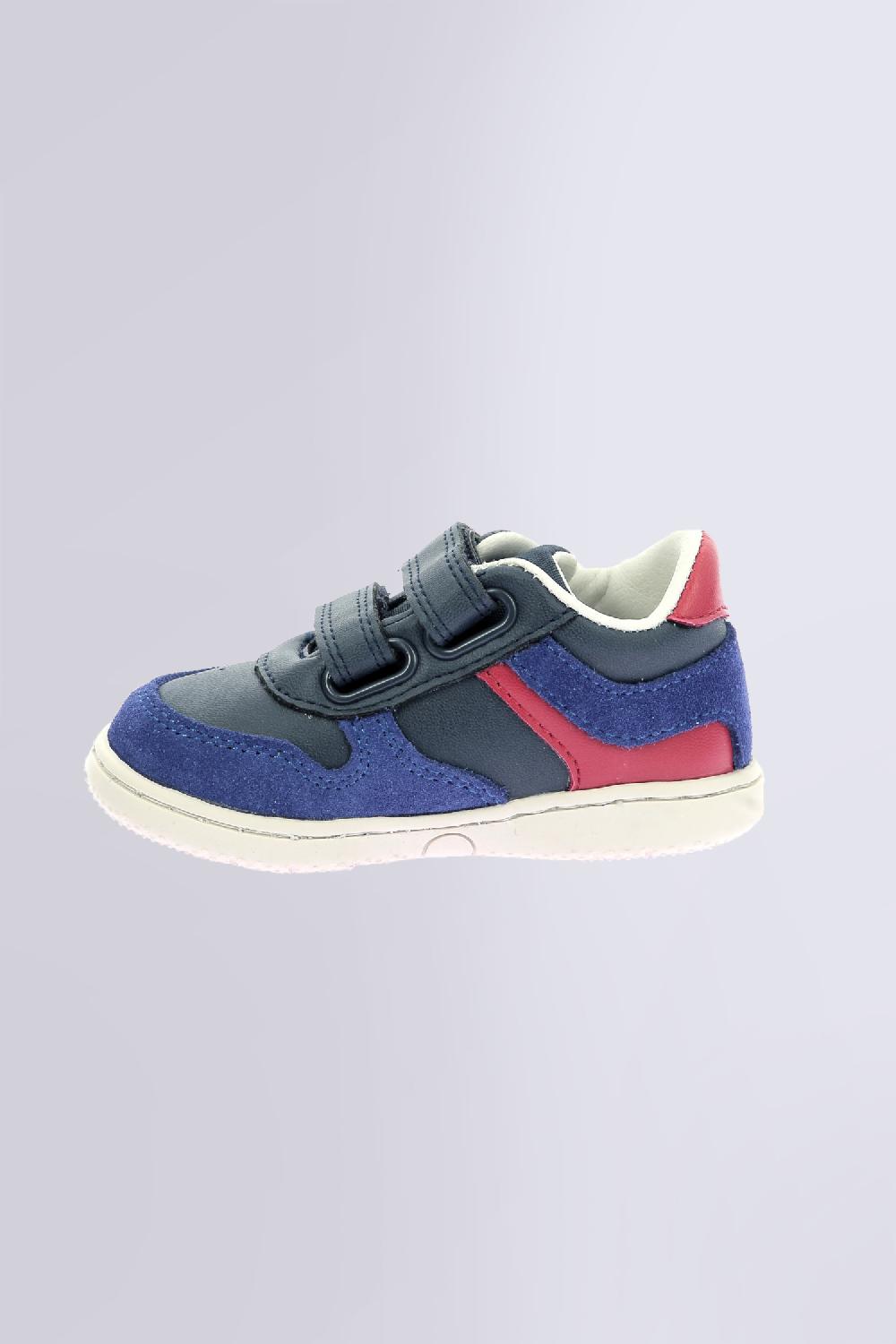 Kickers Kickmotion Bleu Marine Rouge