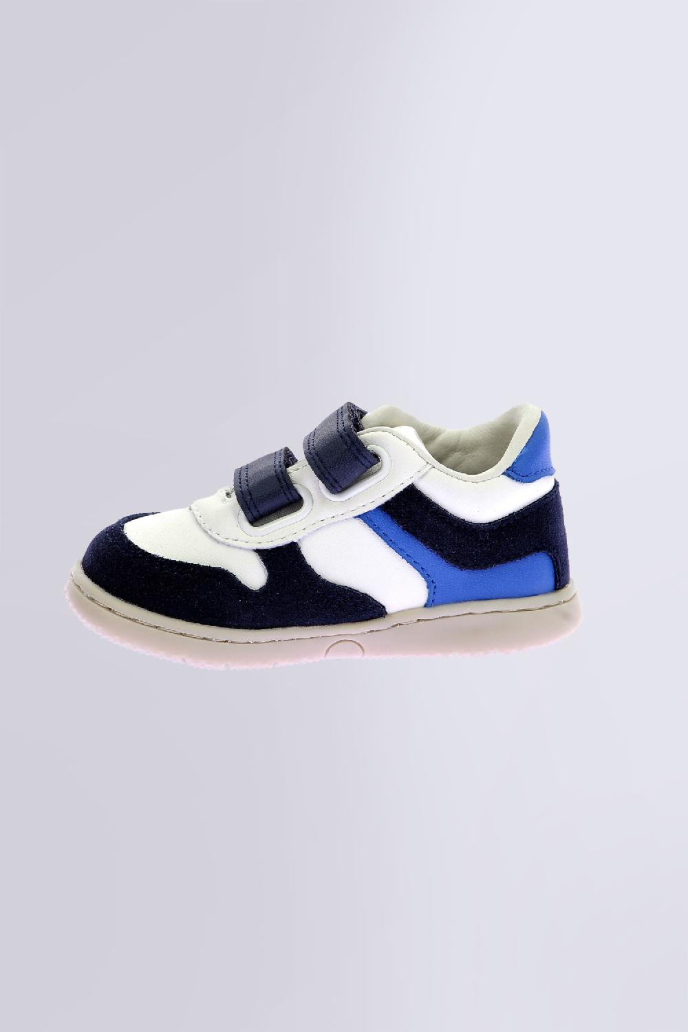 Kickers Kickmotion Marine Blanc Bleu