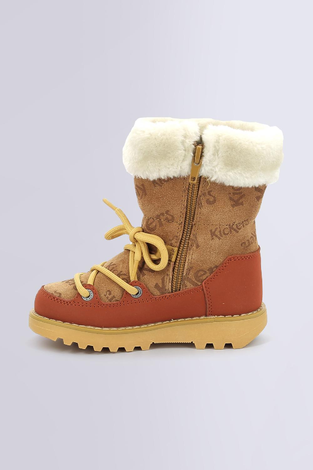 Kickers KICKNEOSNOW KID CAMEL ROUILLE