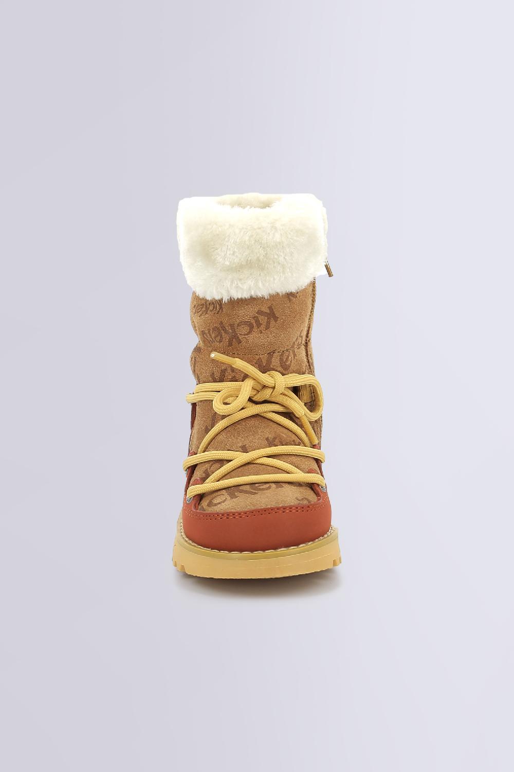 Kickers KICKNEOSNOW KID CAMEL ROUILLE