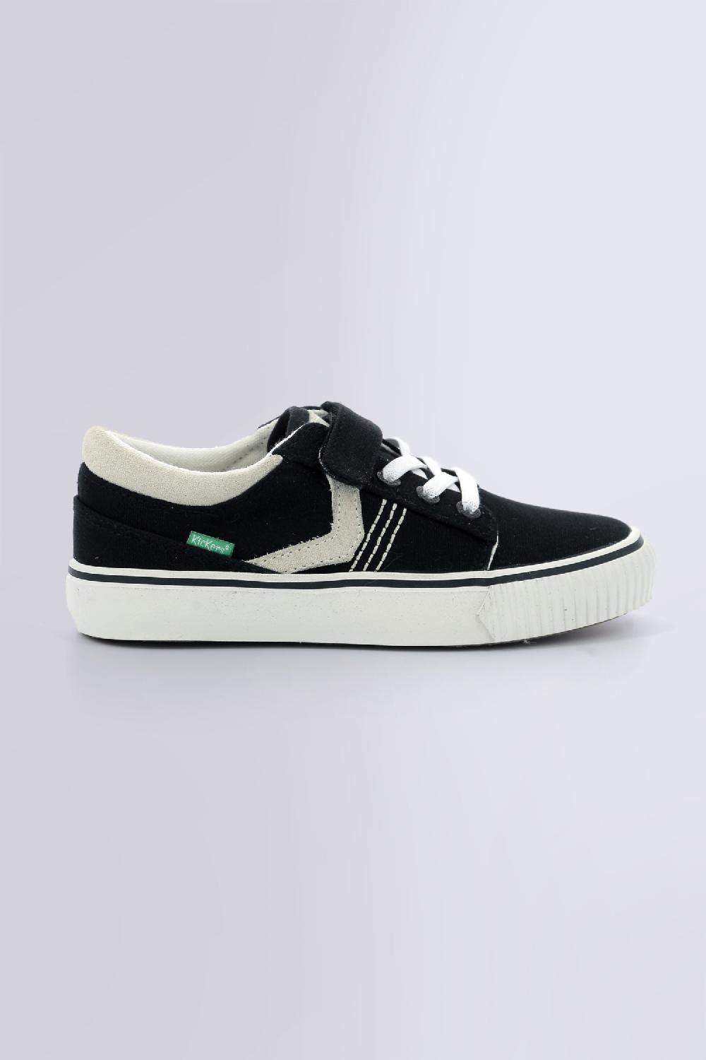 Kickers Kickslidi Noir Blanc