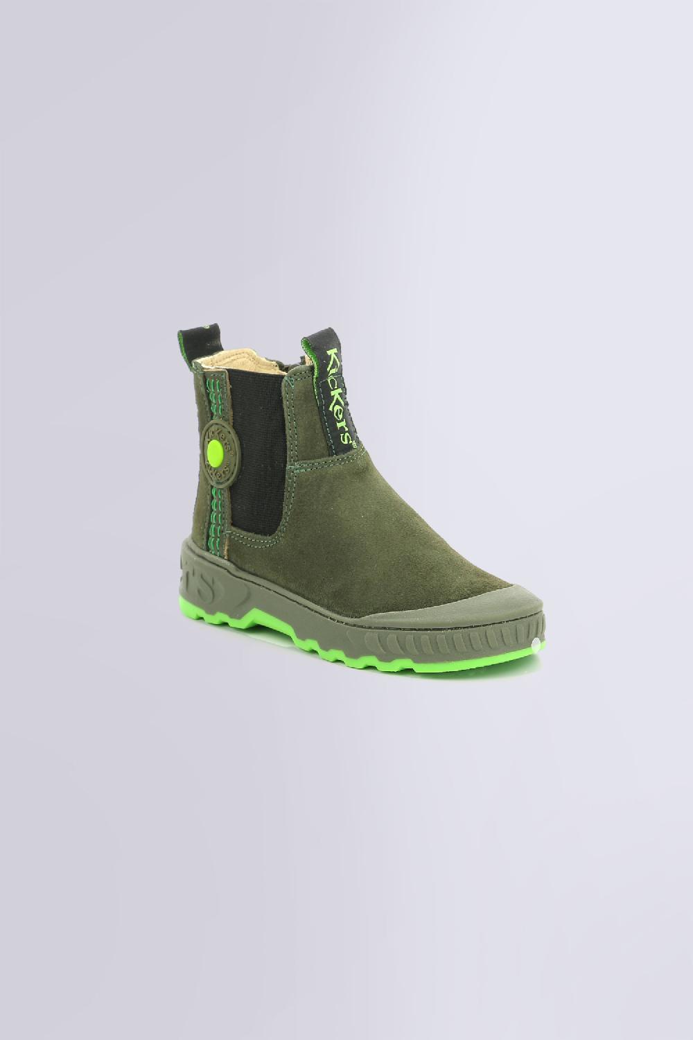 kickers KICKTRUST KAKI VERT