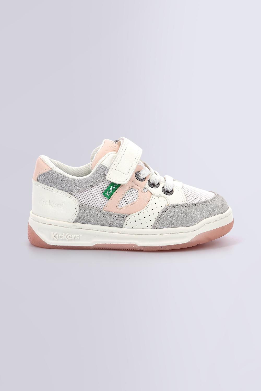 Kickers KIKOUAK BLANC ROSE