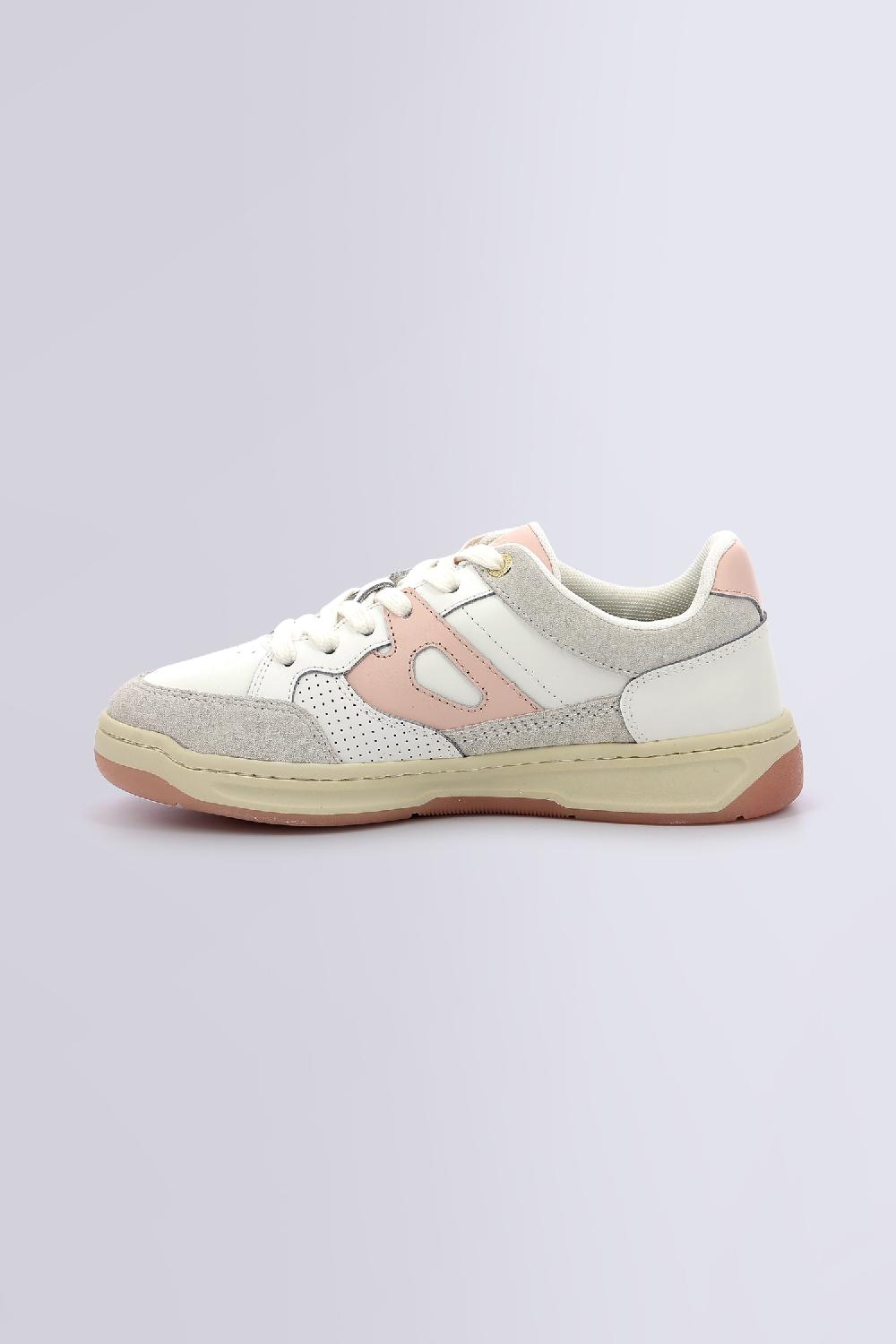 Kickers KIKOUAK JUNIOR BLANC ROSE