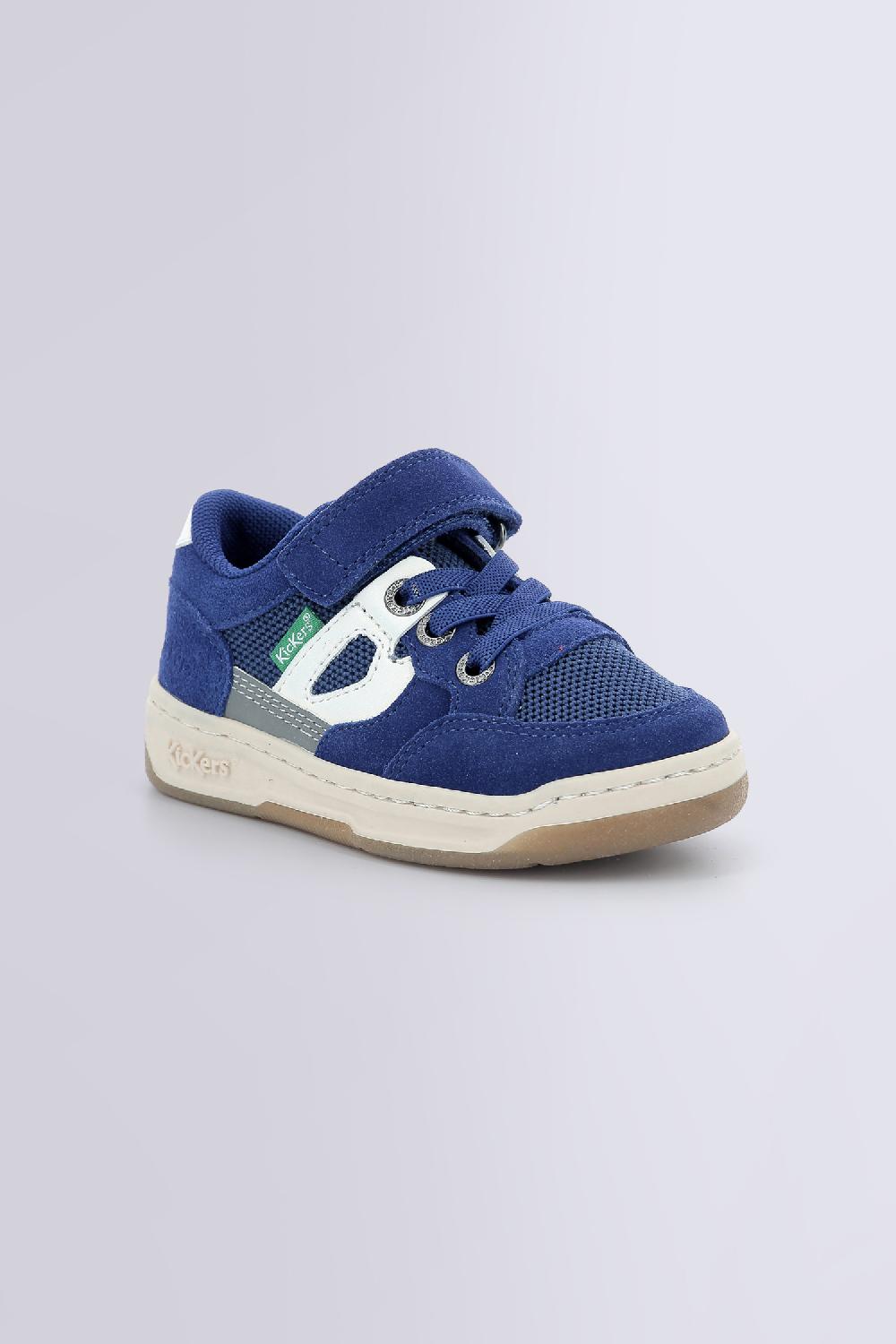 kickers KIKOUAK MARINE BLANC