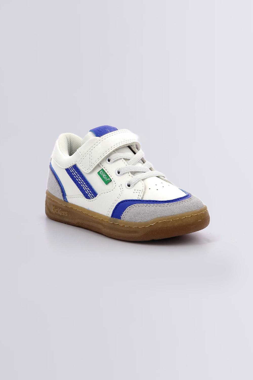 kickers Kouic Blanc gris bleu