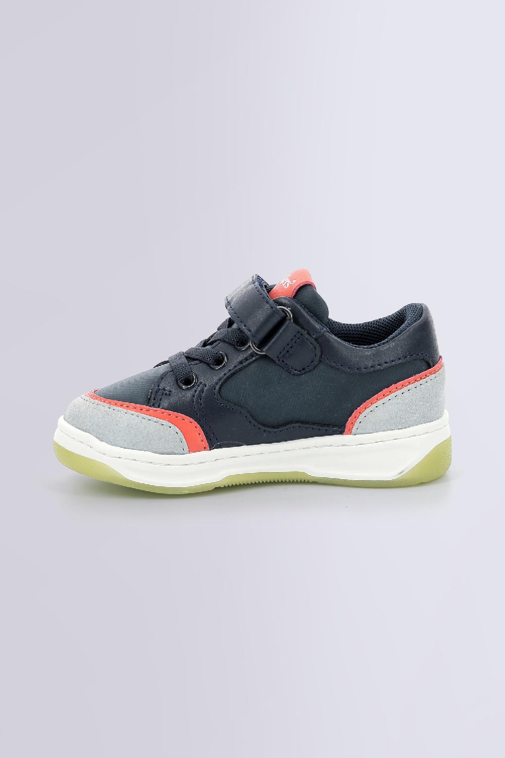Kickers KOUIC MARINE GRIS ORANGE
