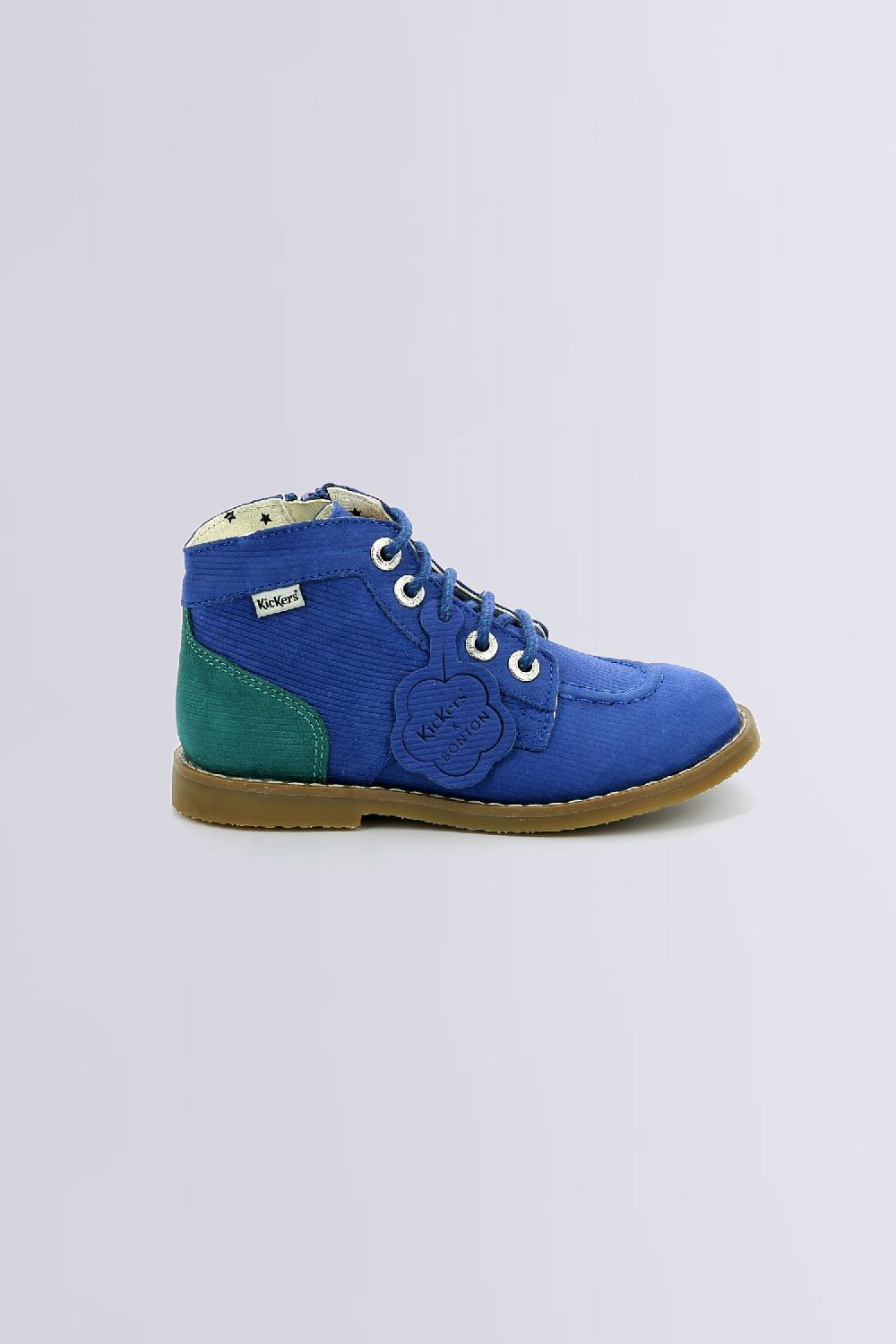 Kickers KOUKLEGEND X BONTON BLEU VERT