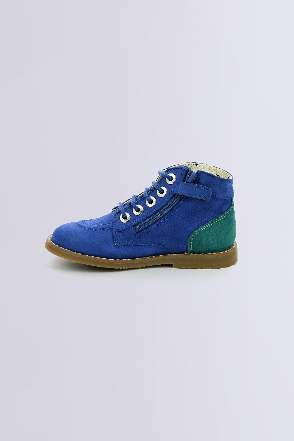 Kickers KOUKLEGEND X BONTON BLEU VERT
