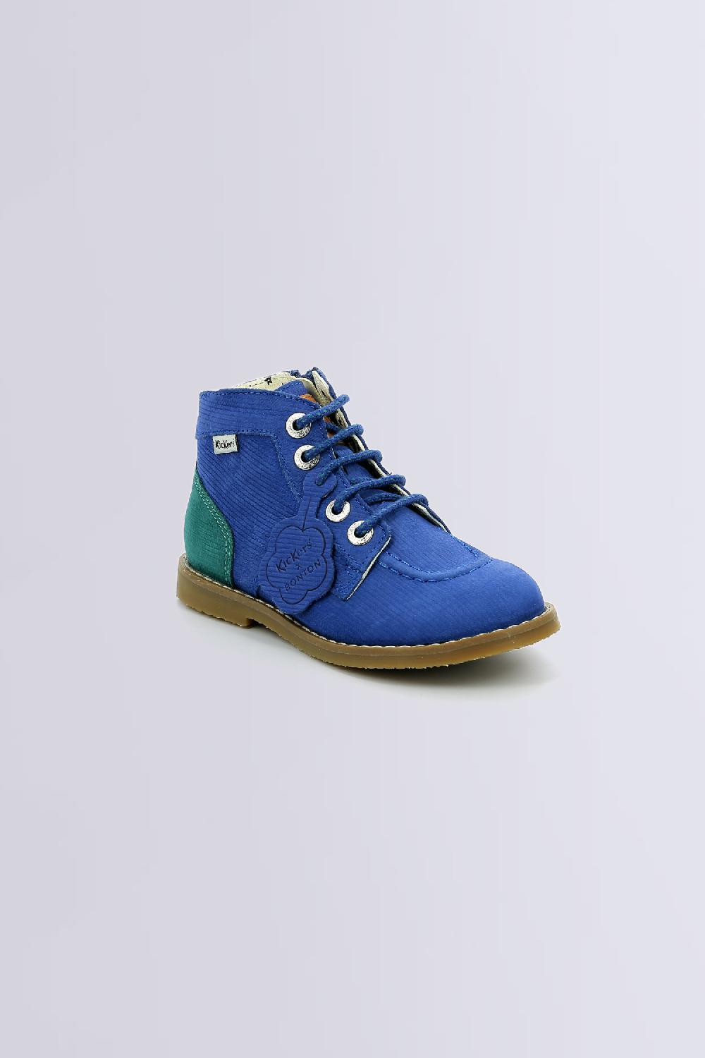 kickers KOUKLEGEND X BONTON BLEU VERT