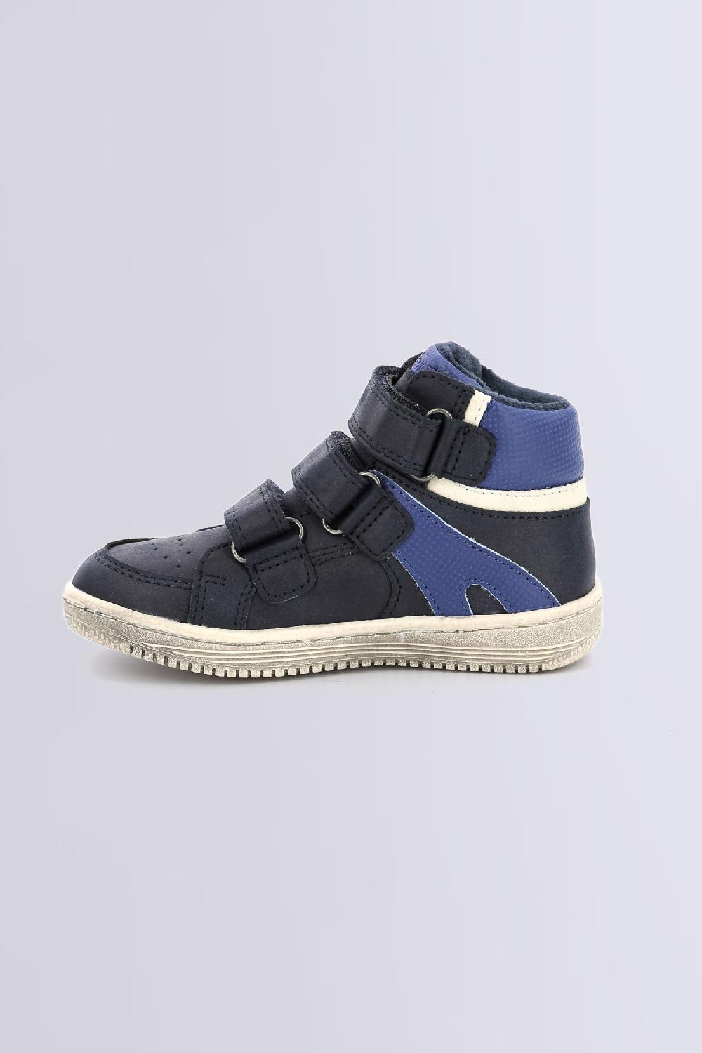 Kickers LOHAN BLEU BLANC MARINE